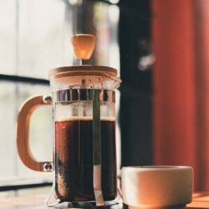 Close-Up Photo of French Press